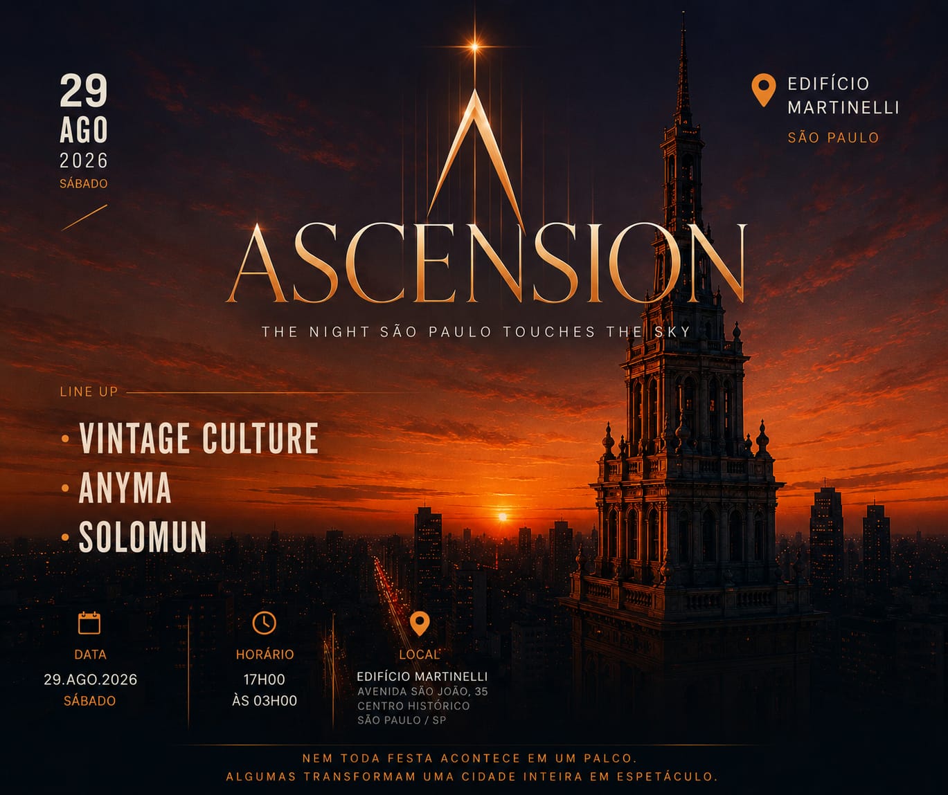 ASCENSION — The Night São Paulo Touches the Sky